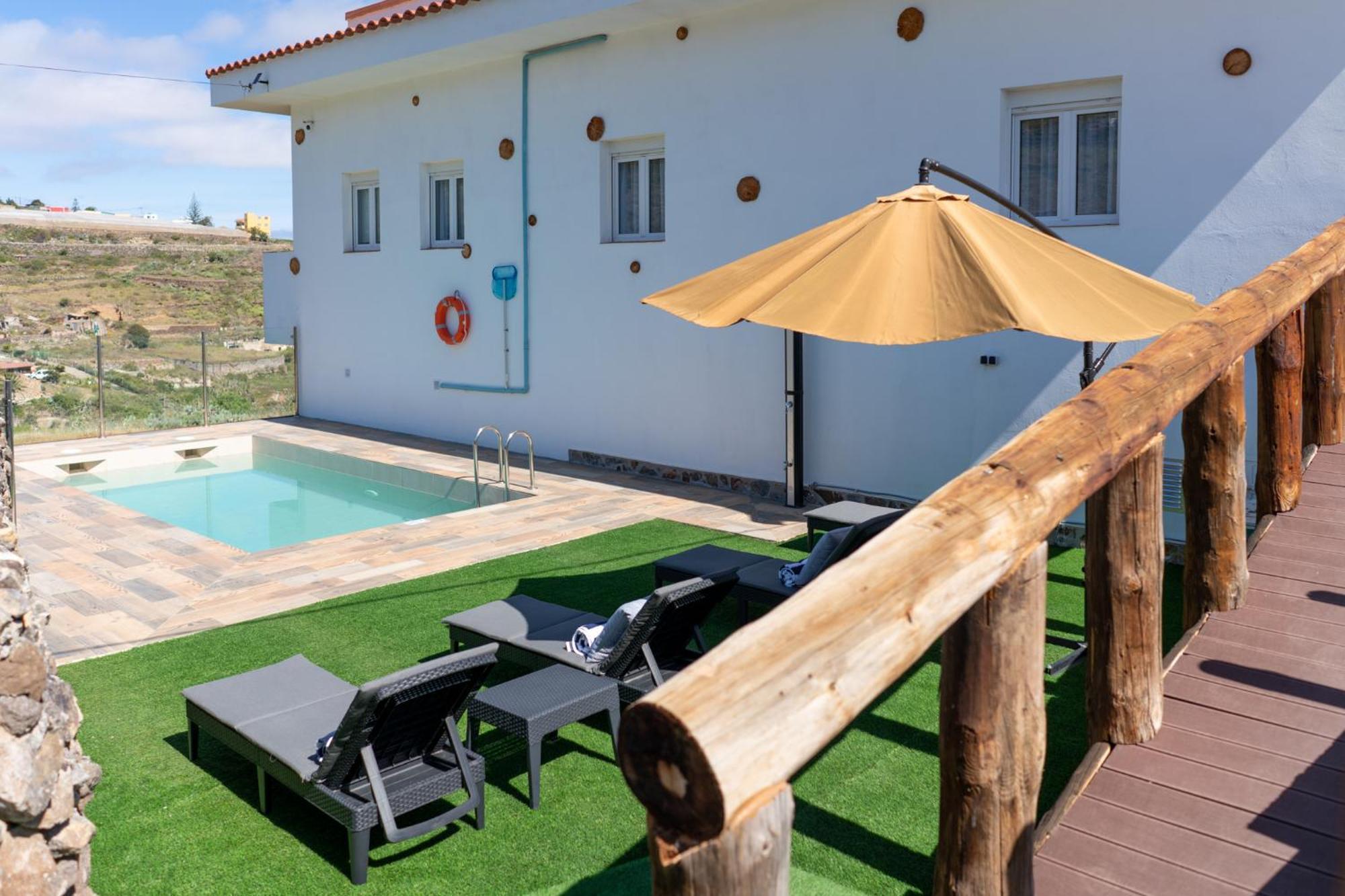 Dejablue. Villa Rural Junto Al Mar Y La Montana Santa Maria de Guia de Gran Canaria Eksteriør billede